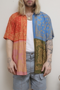 Camisa viscose FARM estampa - comprar online