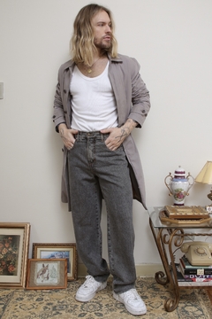 Sobretudo cinza forro xadrez J. CREW - comprar online