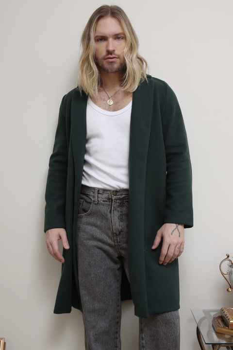 Casaco verde Zara chic