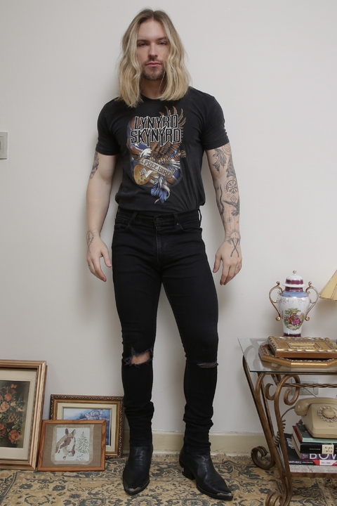 Calça skinny rasgada LEVIS 510