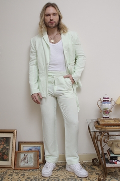 Conjuto verde BLAZER + CALÇA DONNI PROJECT