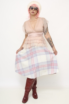 Blusa rosa babados 100% seda BCBGMAXAZRIA na internet