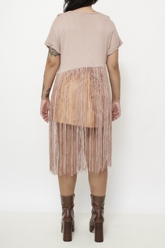 Camiseta ZARA franjas bege - loja online