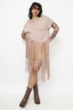 Camiseta ZARA franjas bege - loja online