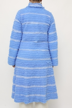 Robe azul vintage FRU FRU - comprar online