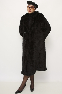 Maxi casaco pelucia vintage - Capichó Brechó