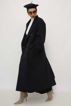 Boina azul lã PRADA vintage - loja online