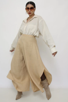 Camisa off vintage ampla