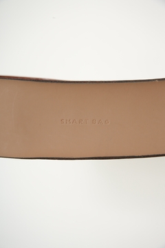 Cinto SMART BAG couro fivela borboleta - Capichó Brechó
