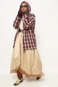 Blusa xadrez CGC 100% lã - loja online