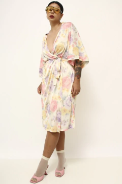 Robe floral vintage chic - comprar online