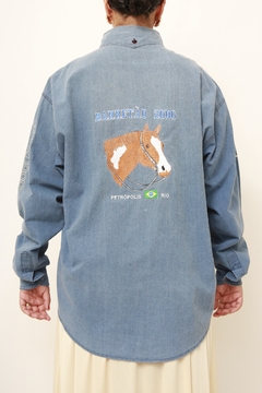Camisa jeans cavalo BARRETOS 2000 na internet