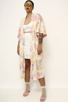 Robe floral vintage chic - Capichó Brechó
