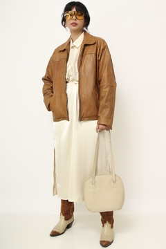 Bolsa laka vintage couro forrada - comprar online