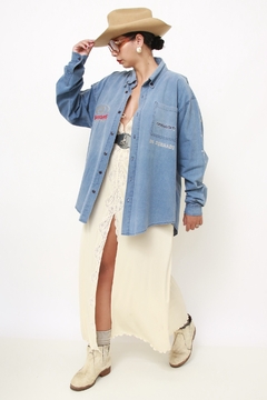 Camisa jeans cavalo BARRETOS 2000 - loja online