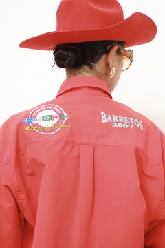 Camisa BARRETOS VERMELHA 2007 - loja online