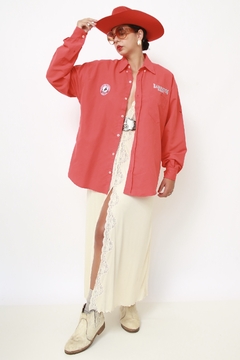 Camisa BARRETOS VERMELHA 2007 - Capichó Brechó