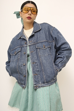Jaqueta jeans vintage classica - Capichó Brechó