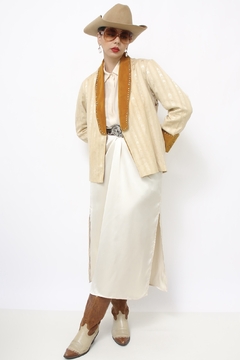 Blazer bordado CHARLESTON western - Capichó Brechó