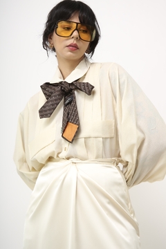 Gravata Christian Dior marrom vintage - loja online