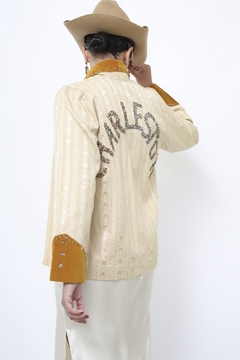 Blazer bordado CHARLESTON western na internet