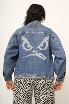 Jaqueta Bad Boy original jeans - Capichó Brechó