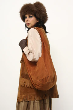 Bolsa couro telha vintage - loja online