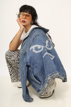 Jaqueta Bad Boy original jeans - Capichó Brechó