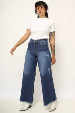 Calça jeans Wild Leg clasica - Capichó Brechó