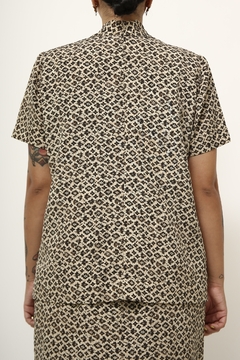 Conjunto onça vestido + camisa na internet