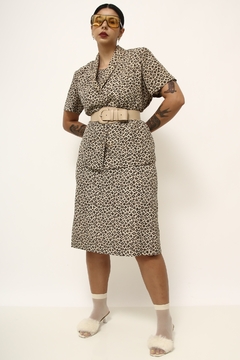 Conjunto onça vestido + camisa - loja online