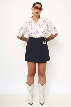Camisa estampada palitos