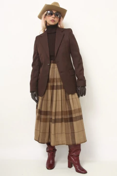 Blazer marrom classico CGC - Capichó Brechó