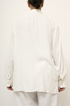 Camisa viscose manga bufante