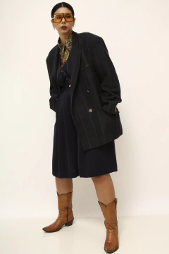 Blazer marinho riscas FERAUND