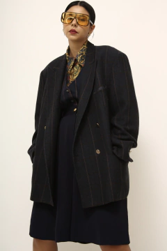 Blazer marinho riscas FERAUND - comprar online