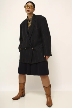 Blazer marinho riscas FERAUND