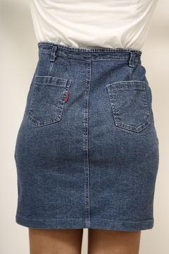 Saia jeans curta 90´s