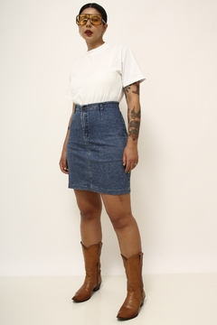 Saia jeans curta 90´s