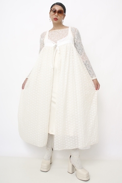 Imagem do Vestido renda amplo estilo penhoar