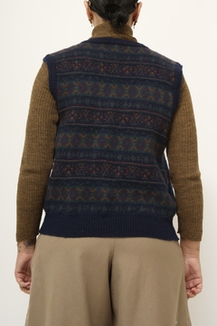 Colete 100% lã mappin vintage - comprar online
