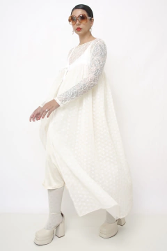 Imagem do Vestido renda amplo estilo penhoar