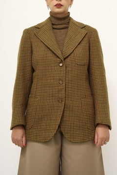 Blazer xadrez classico vintage na internet