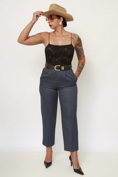 Calça azul alfaiataria Cristian Ritz