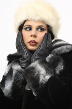 Imagem do Luvas couro Penguin CGC forrada