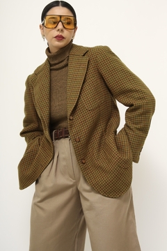 Blazer xadrez classico vintage - loja online