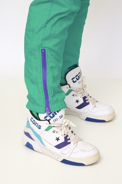 Conjunto de nylon verde JAQUETA + CALÇA - loja online