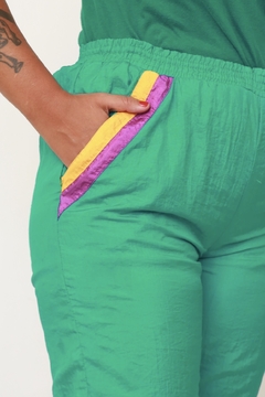 Imagem do Conjunto de nylon verde JAQUETA + CALÇA