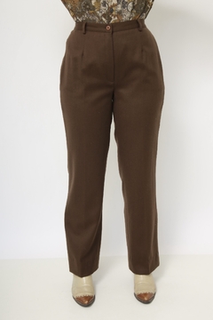 Imagem do Calça marrom lã nutrisport vintage