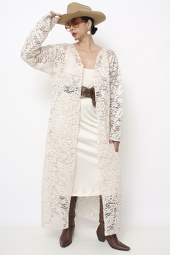 capa de renda longa western boho - comprar online